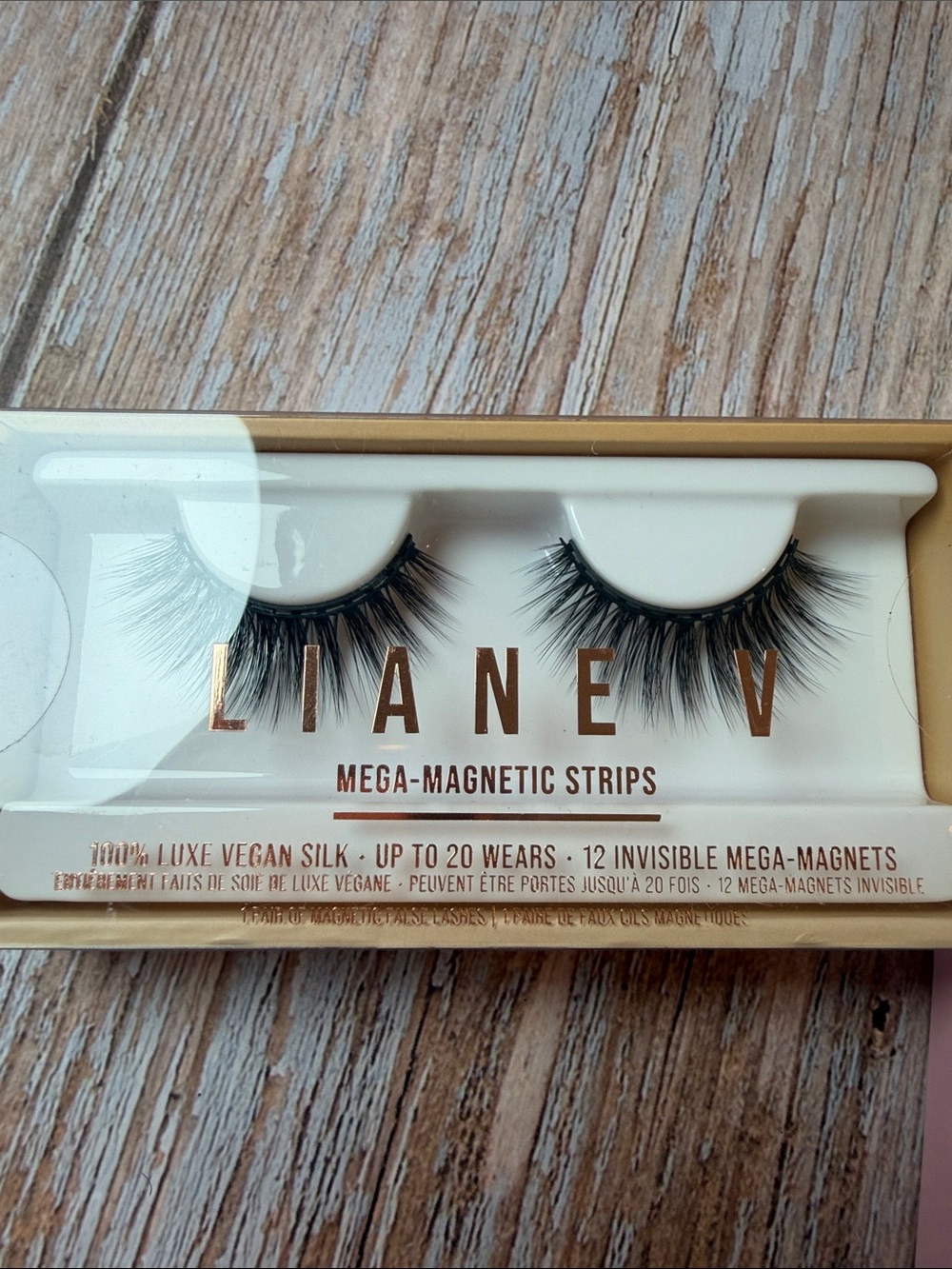 Liane V Mega-Magnetic Strip Lashes — Ladies Night Out in Black